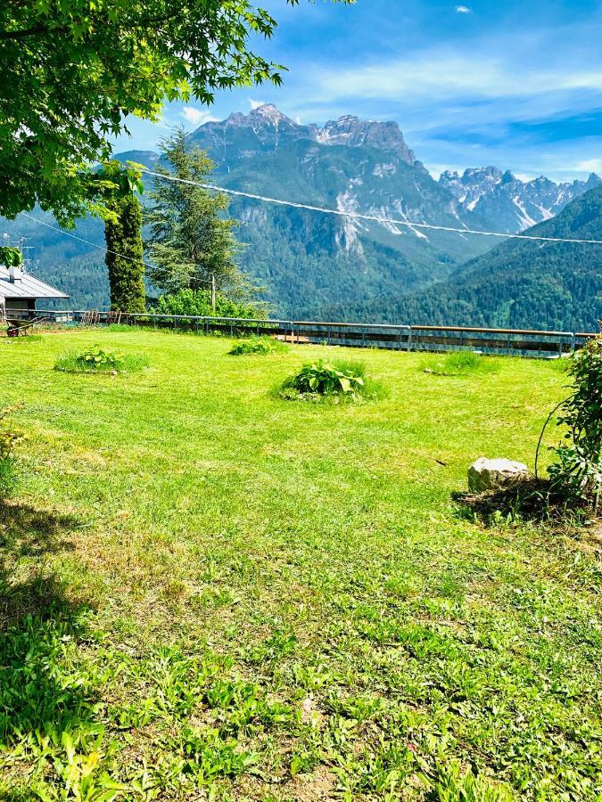 Mansarda La Soffitta Aparthotel Domegge di Cadore Eksteriør bilde